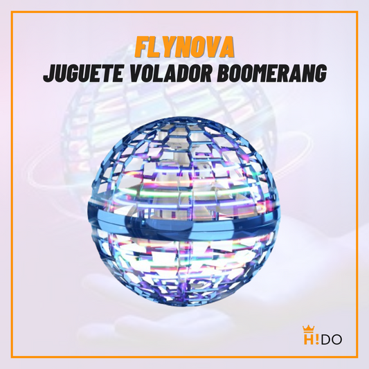 Flynova-Juguete volador boomerang-Recargable