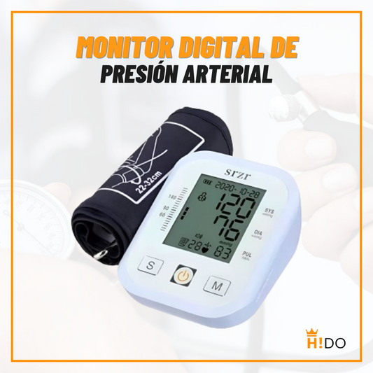Monitor de presión arterial digital (Esfigmomanómetro)
